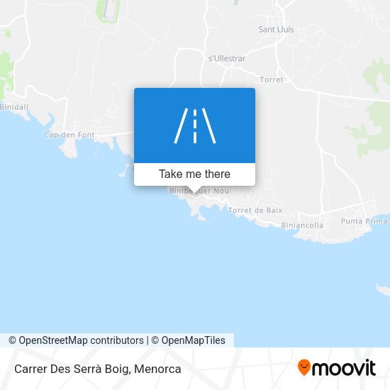 Carrer Des Serrà Boig map