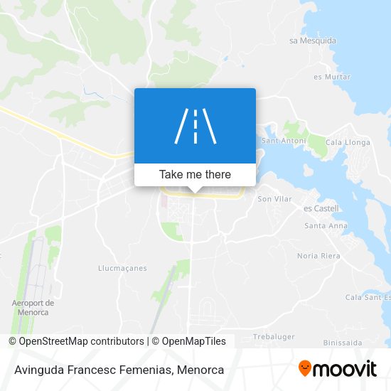 Avinguda Francesc Femenias map