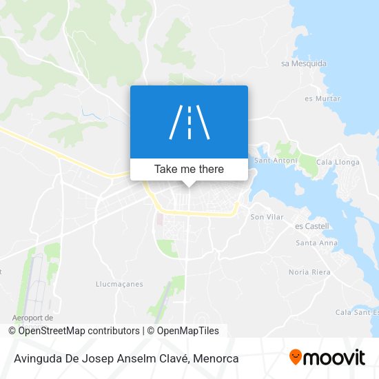Avinguda De Josep Anselm Clavé map