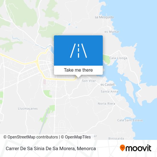 Carrer De Sa Sínia De Sa Morera map