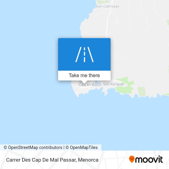 Carrer Des Cap De Mal Passar map