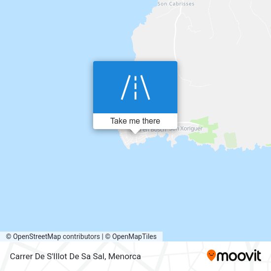 Carrer De S'Illot De Sa Sal map
