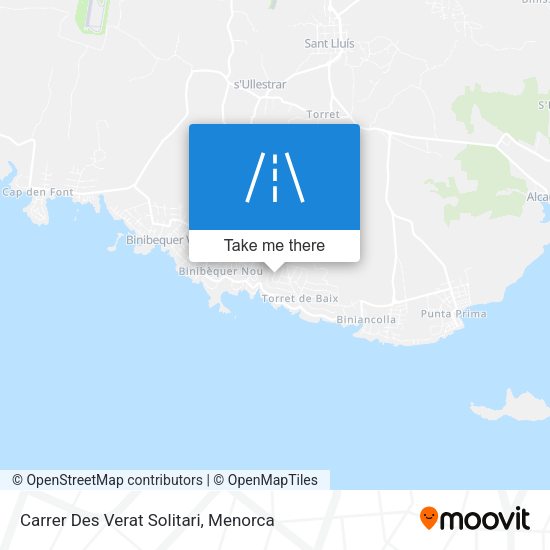 Carrer Des Verat Solitari map