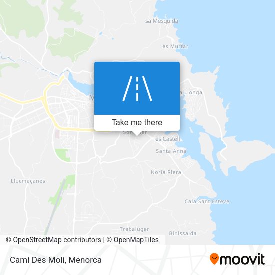 Camí Des Molí map