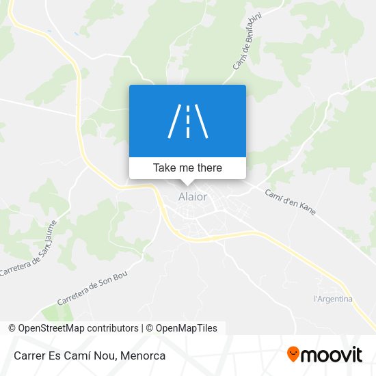 Carrer Es Camí Nou map