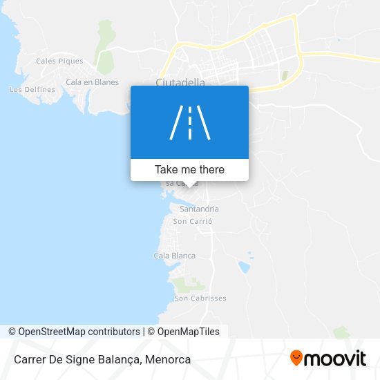 Carrer De Signe Balança map