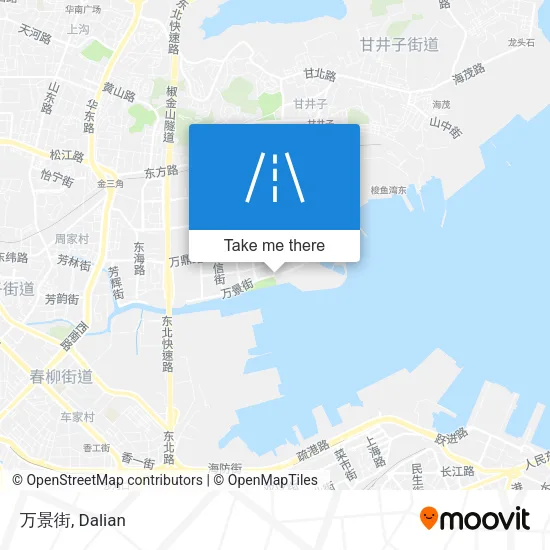 万景街 map