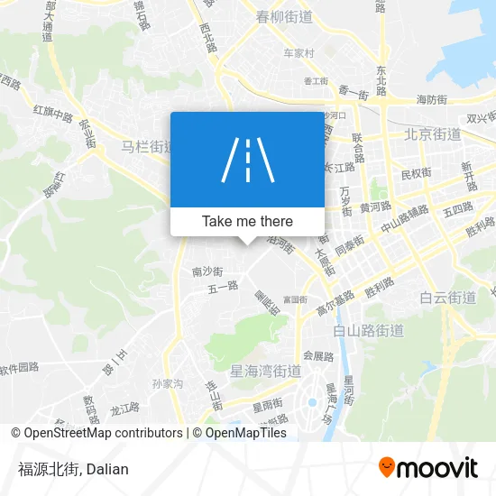 福源北街 map