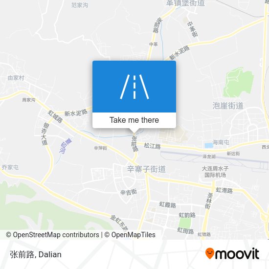 张前路 map