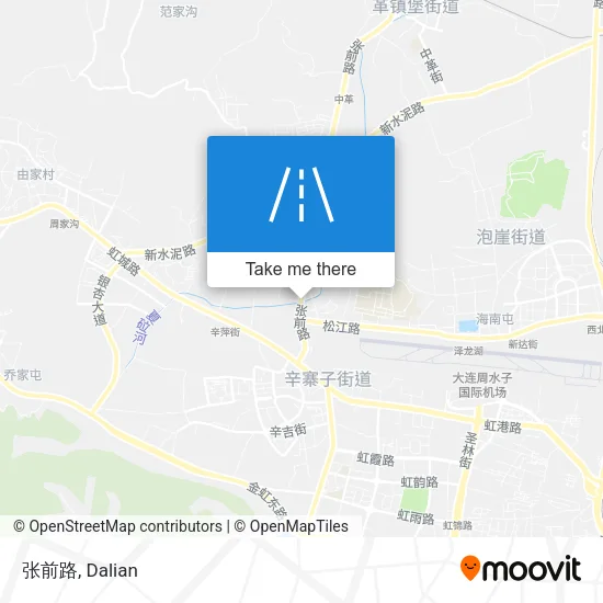 张前路 map