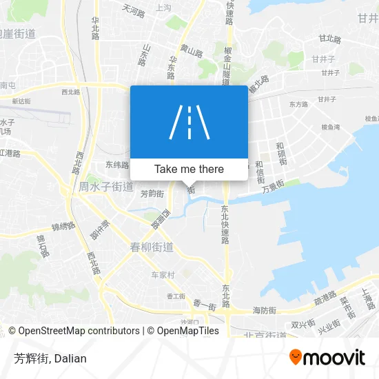 芳辉街 map