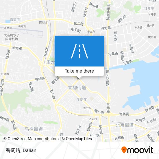 香周路 map