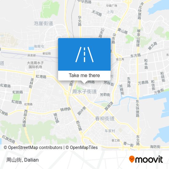 周山街 map