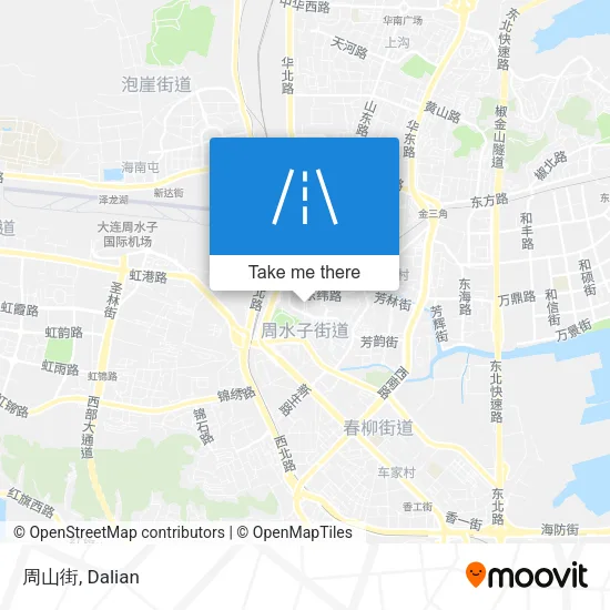 周山街 map