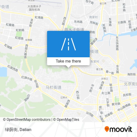 绿荫街 map