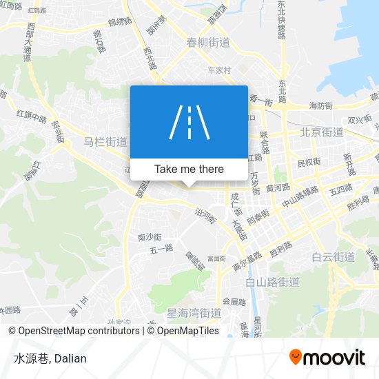 水源巷 map