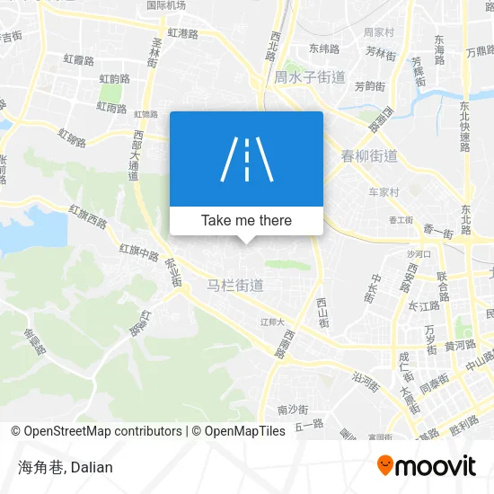 海角巷 map