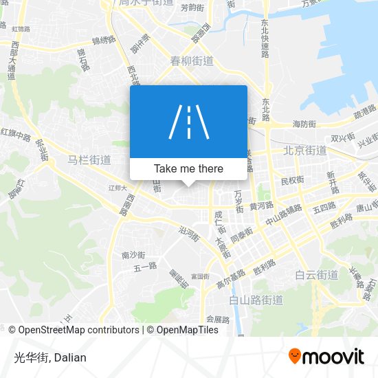 光华街 map