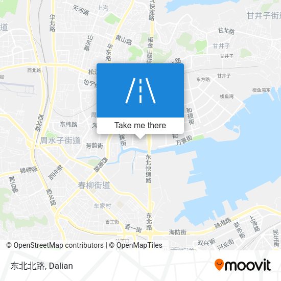 东北北路 map