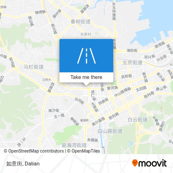如意街 map