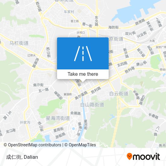成仁街 map