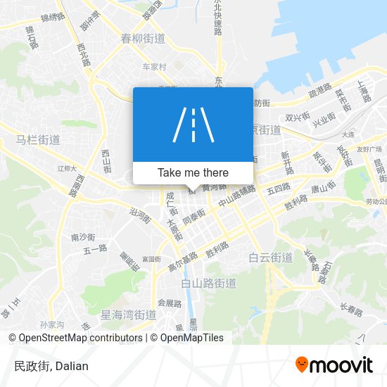 民政街 map