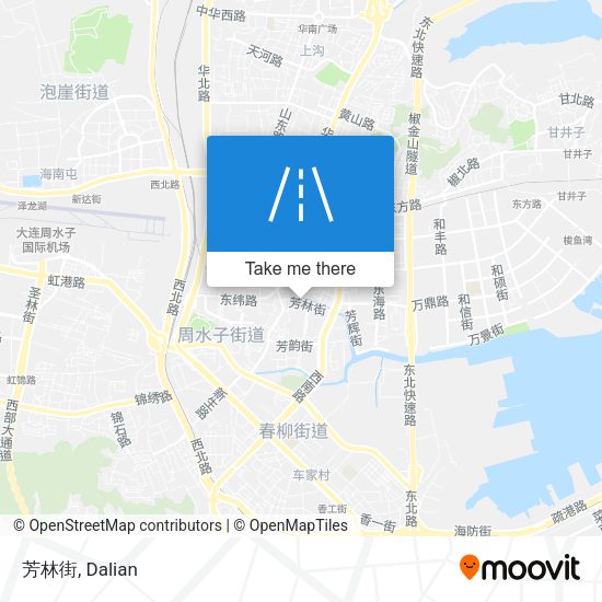 芳林街 map