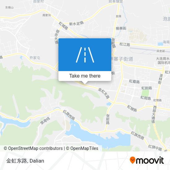 金虹东路 map
