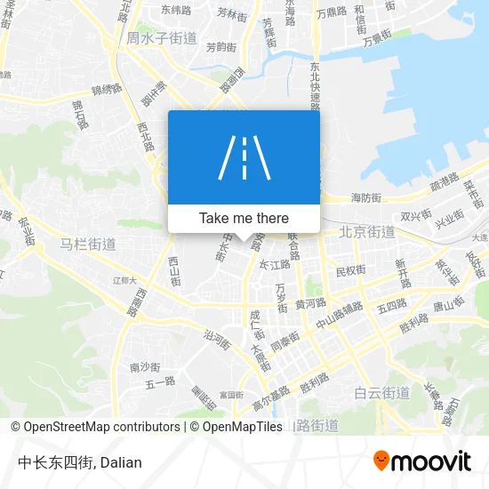 中长东四街 map
