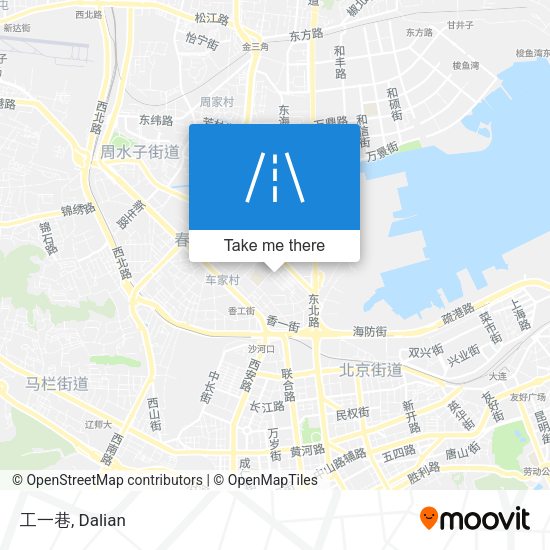 工一巷 map