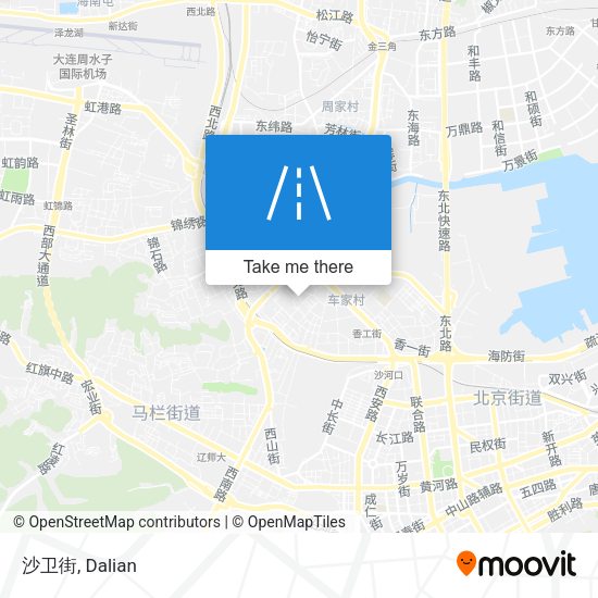 沙卫街 map