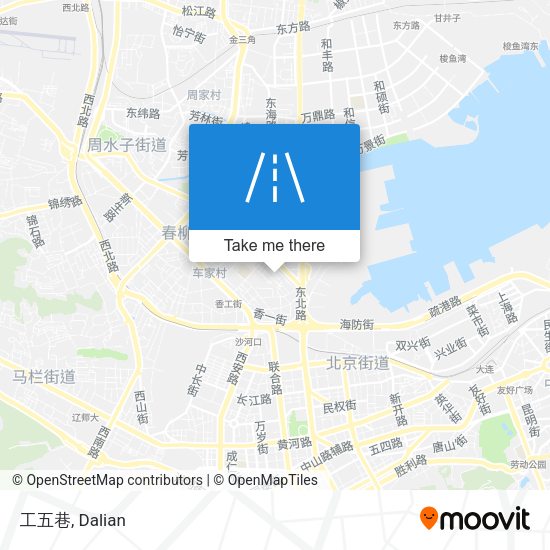 工五巷 map