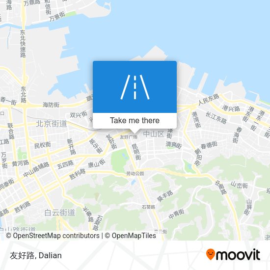 友好路 map
