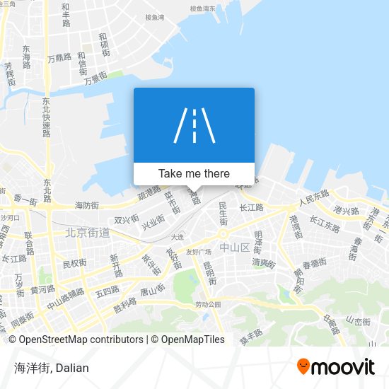 海洋街 map