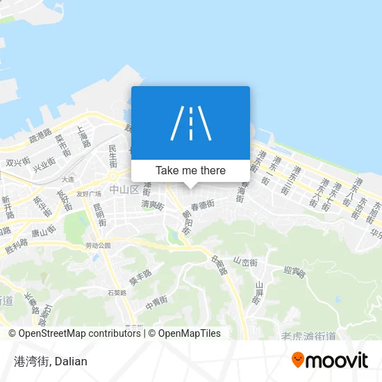 港湾街 map