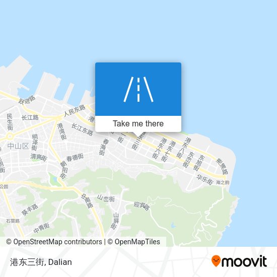 港东三街 map
