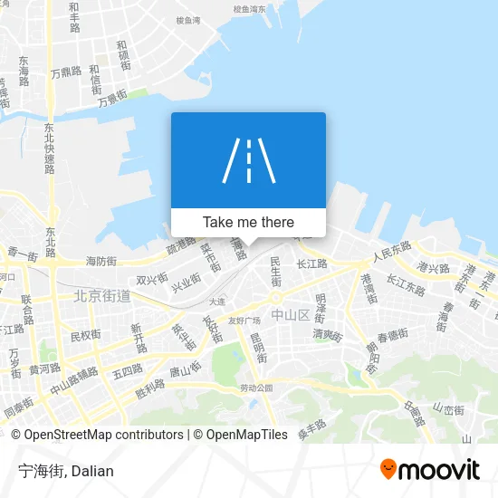 宁海街 map