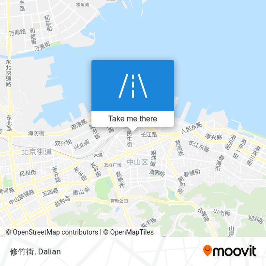 修竹街 map