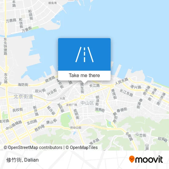 修竹街 map