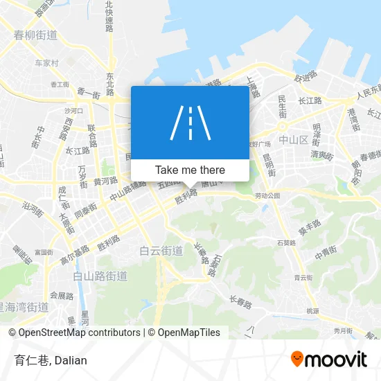 育仁巷 map