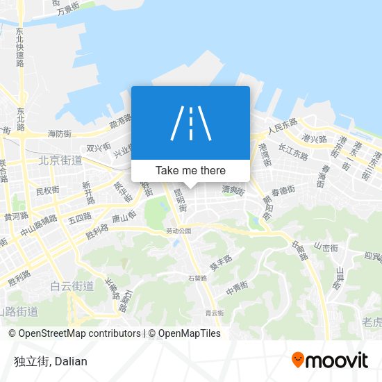 独立街 map
