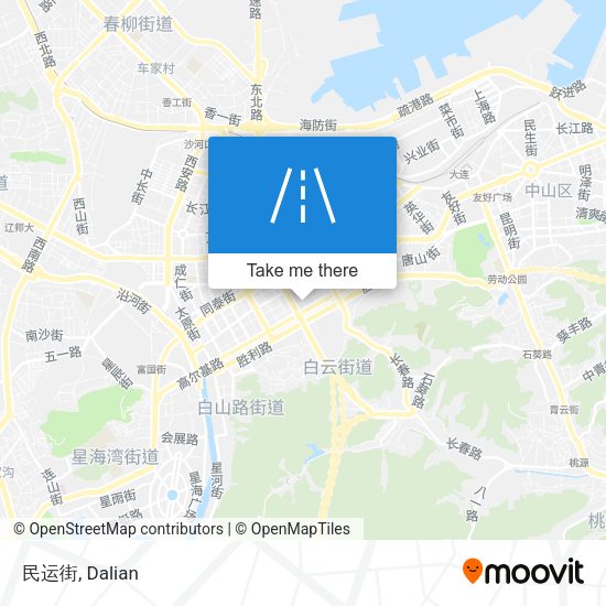 民运街 map