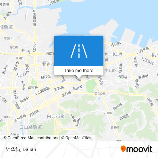 锦华街 map