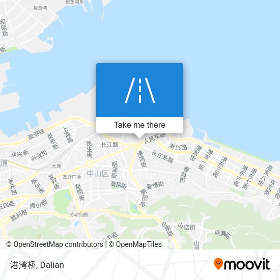 港湾桥 map