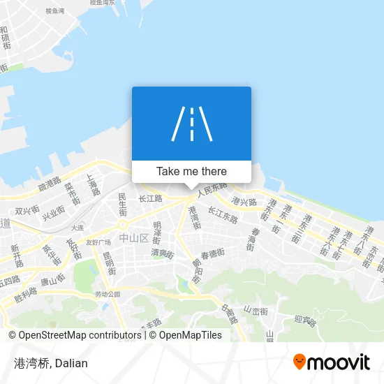 港湾桥 map