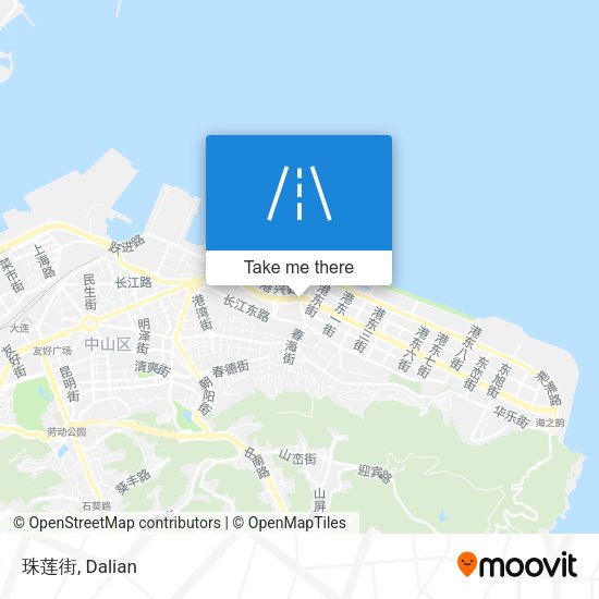 珠莲街 map