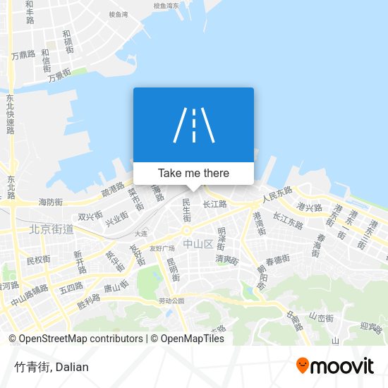 竹青街 map