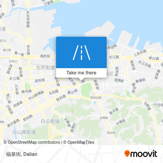 福泉街 map