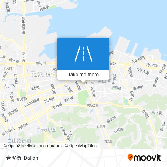 青泥街 map