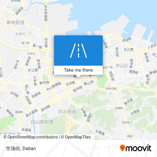 市场街 map